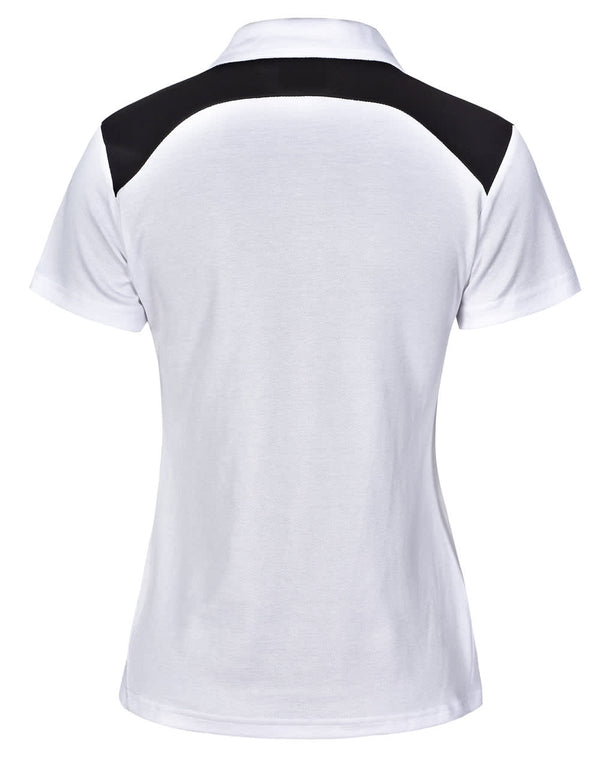 Ladies TrueDry S/S Contrast Polo [53-PS32A]