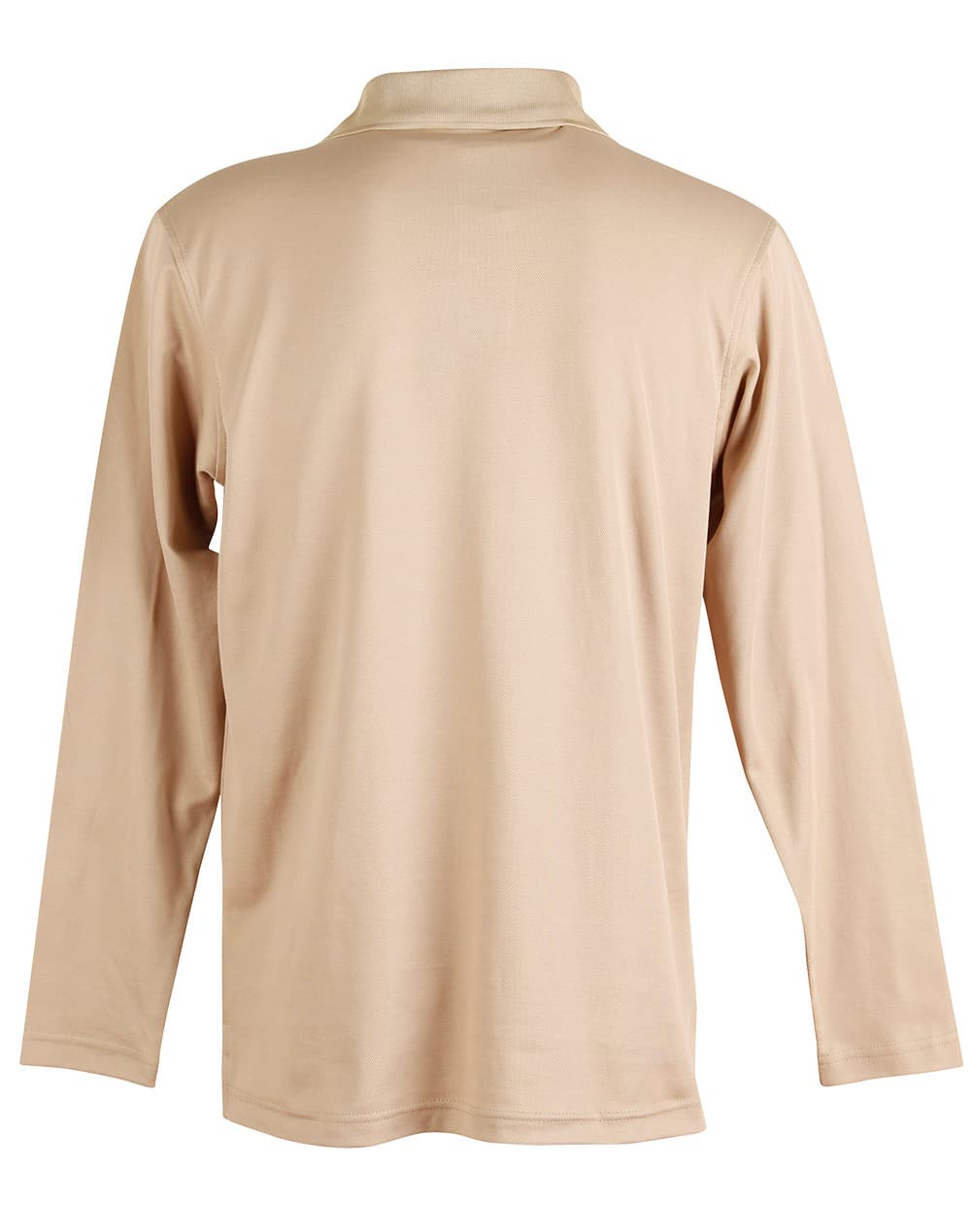 Mens Cotton Back TrueDry L/S Polo [53-PS35]