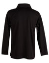 Mens Cotton Back TrueDry L/S Polo [53-PS35]