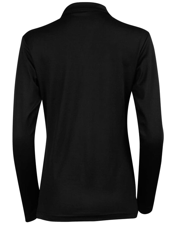 Ladies Cotton Back TrueDry L/S Polo [53-PS36B]