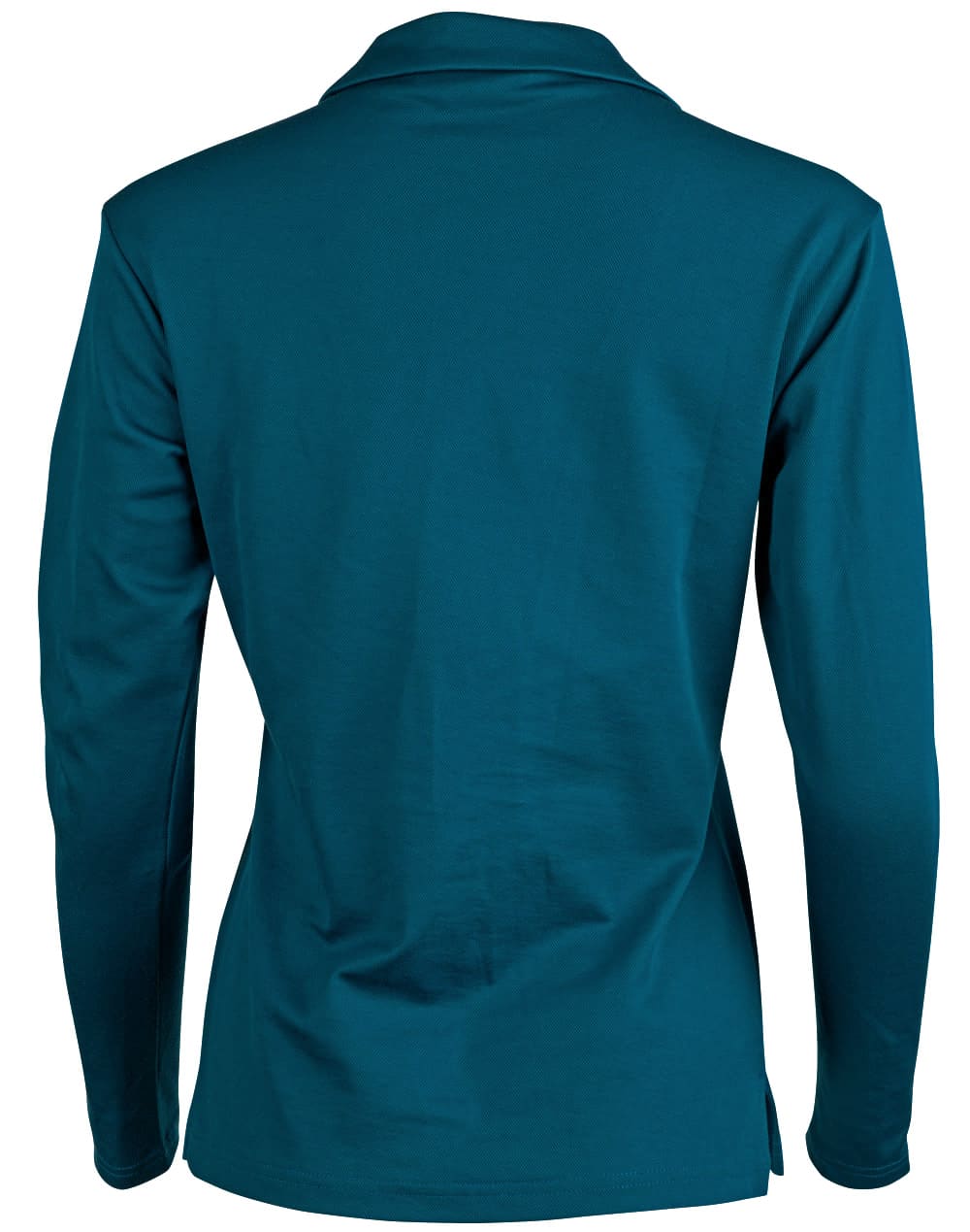 Ladies Cotton Back TrueDry L/S Polo [53-PS36B]
