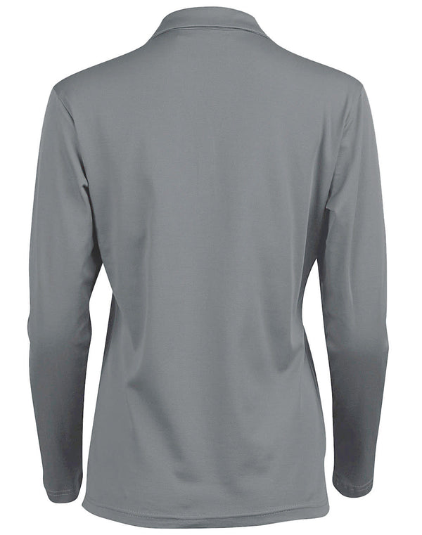 Ladies Cotton Back TrueDry L/S Polo [53-PS36B]