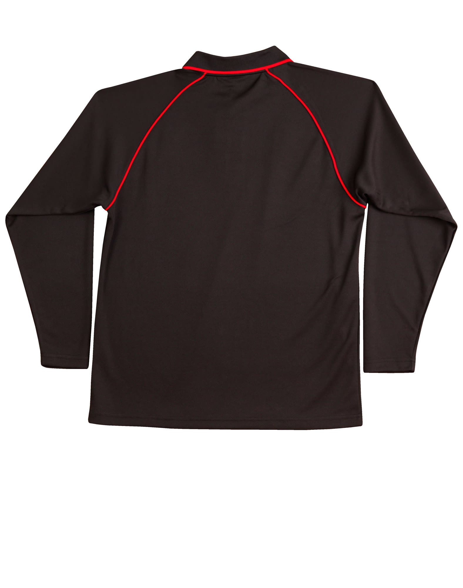 Mens cooldry raglan L/S polo [53-PS43]