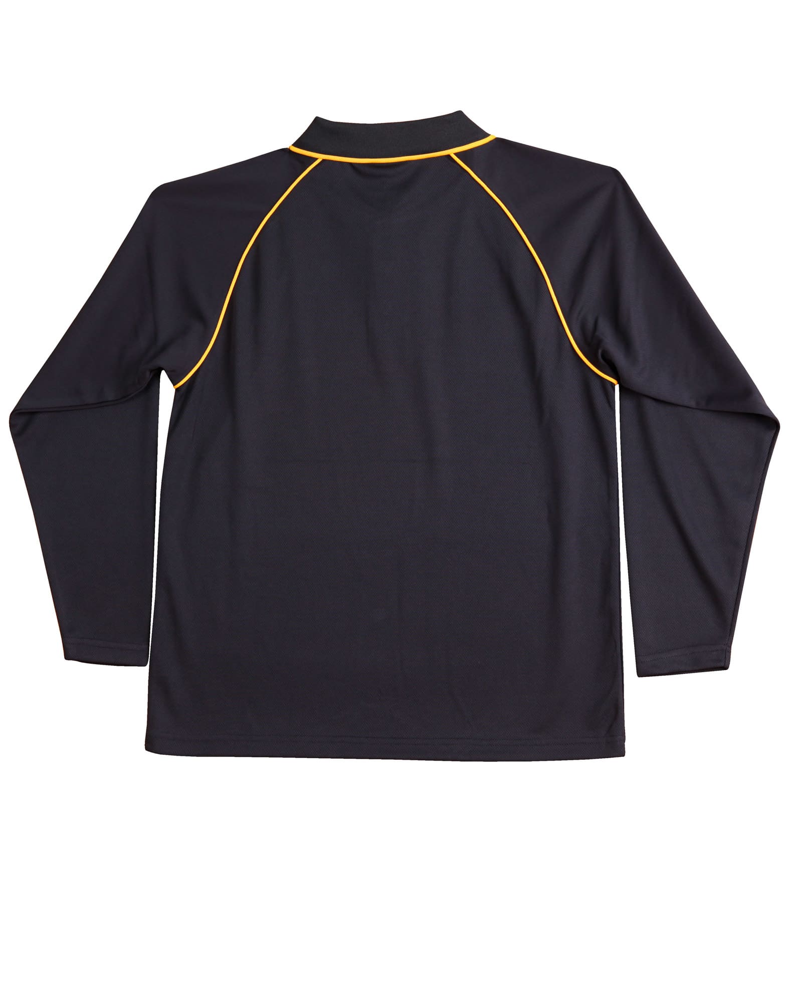 Mens cooldry raglan L/S polo [53-PS43]