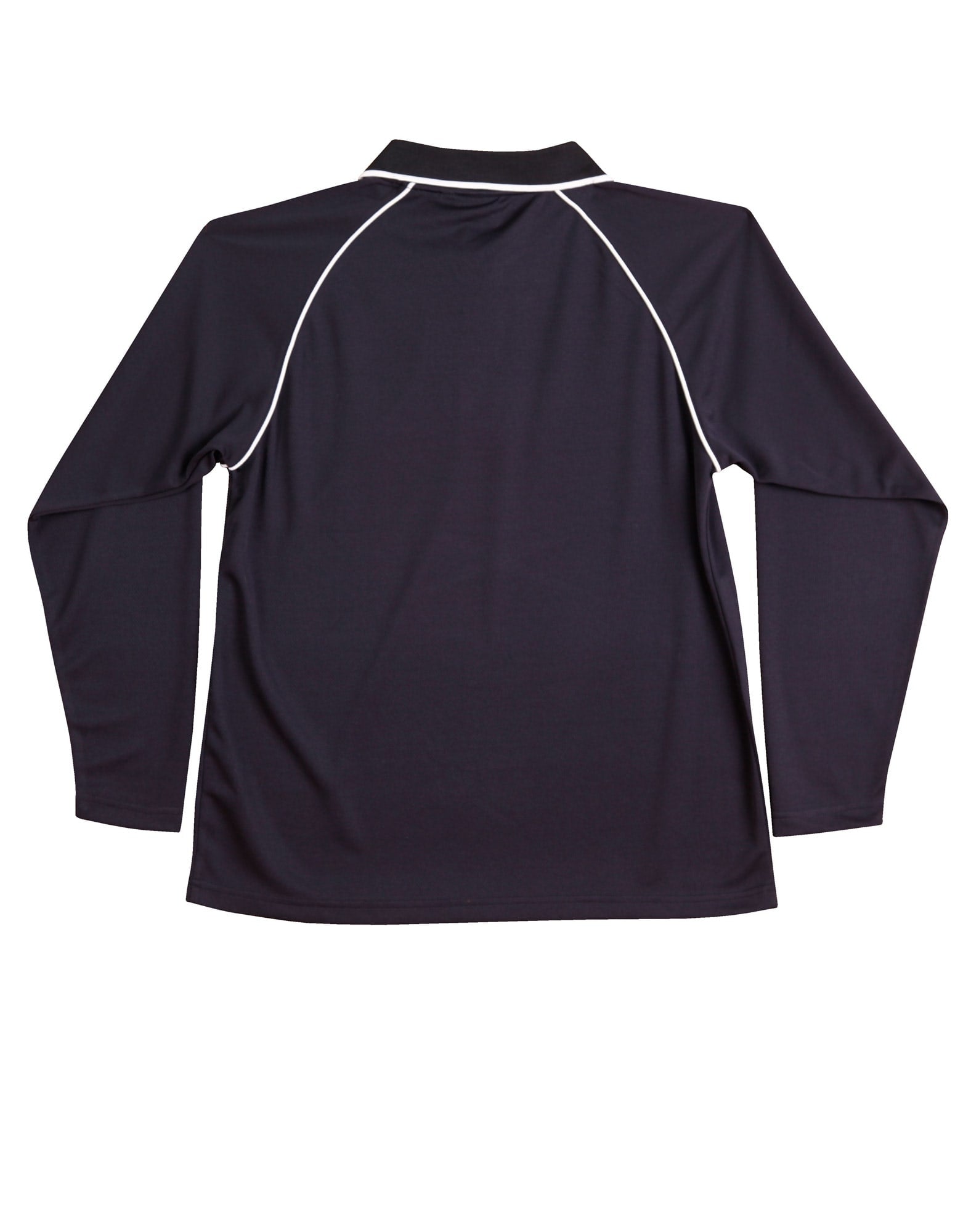 Mens cooldry raglan L/S polo [53-PS43]