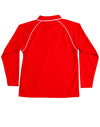 Mens cooldry raglan L/S polo [53-PS43]