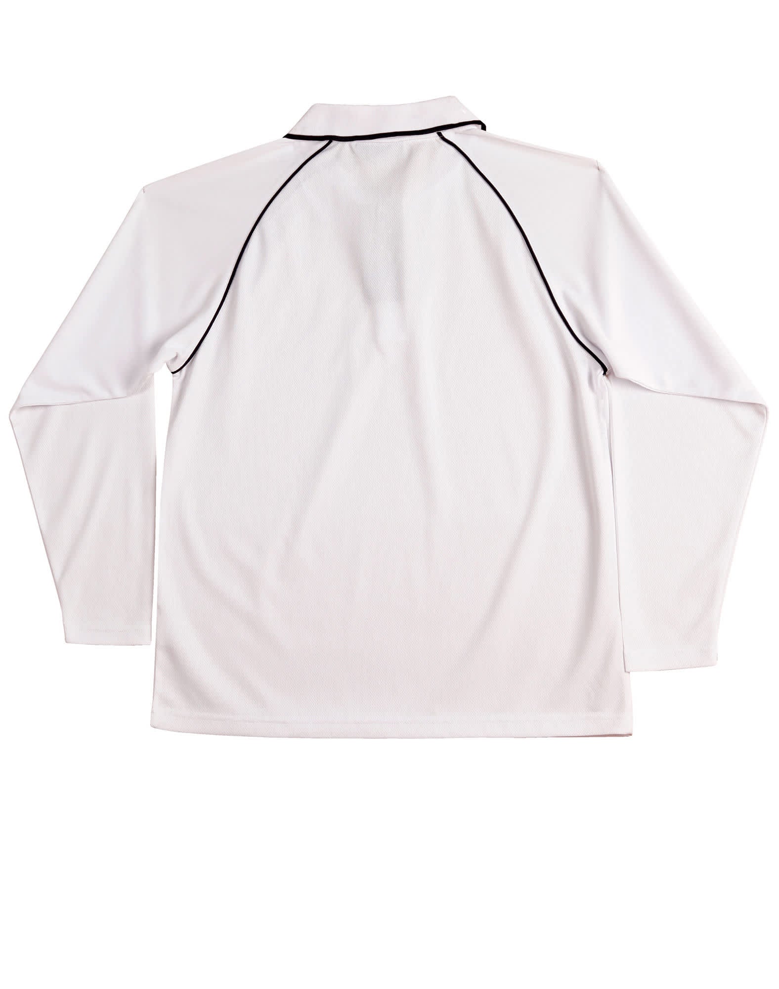 Mens cooldry raglan L/S polo [53-PS43]