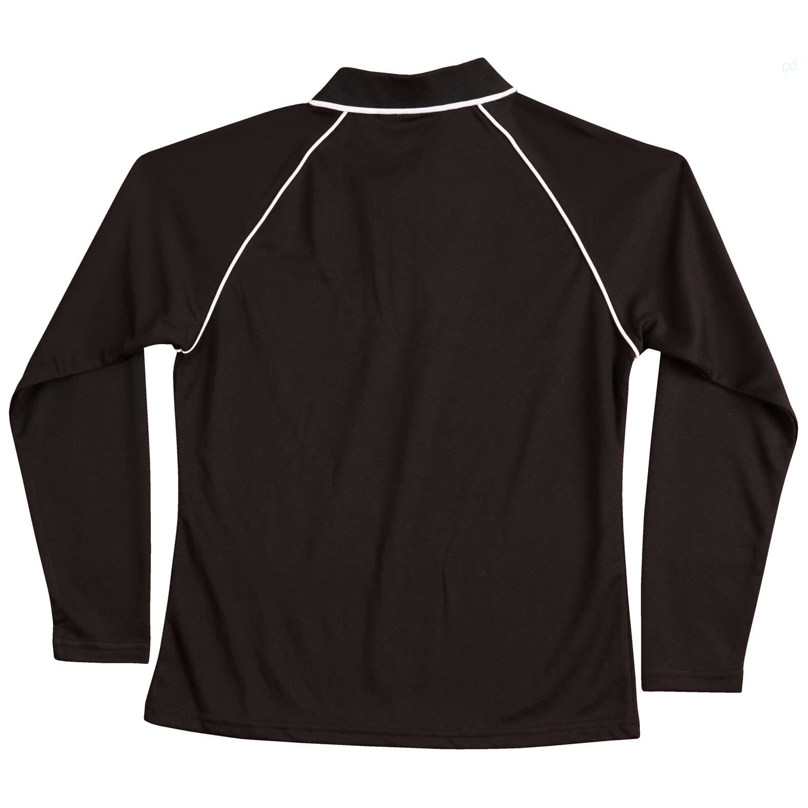 Ladies cooldry raglan L/S polo [53-PS44]