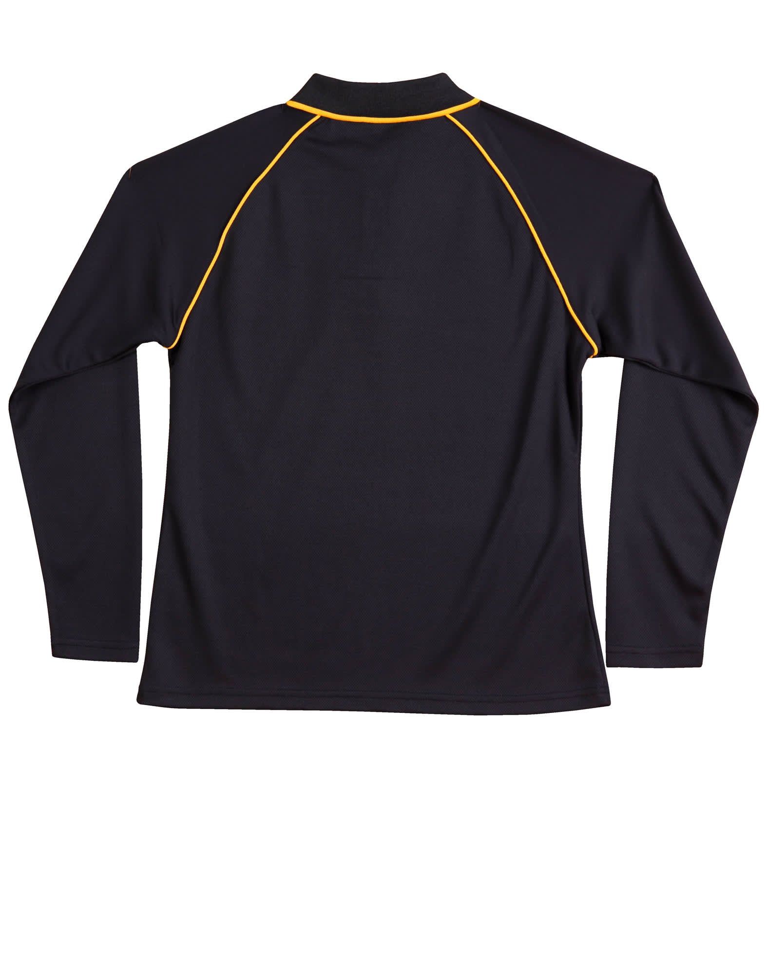 Ladies cooldry raglan L/S polo [53-PS44]