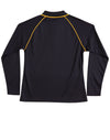 Ladies cooldry raglan L/S polo [53-PS44]