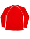 Ladies cooldry raglan L/S polo [53-PS44]