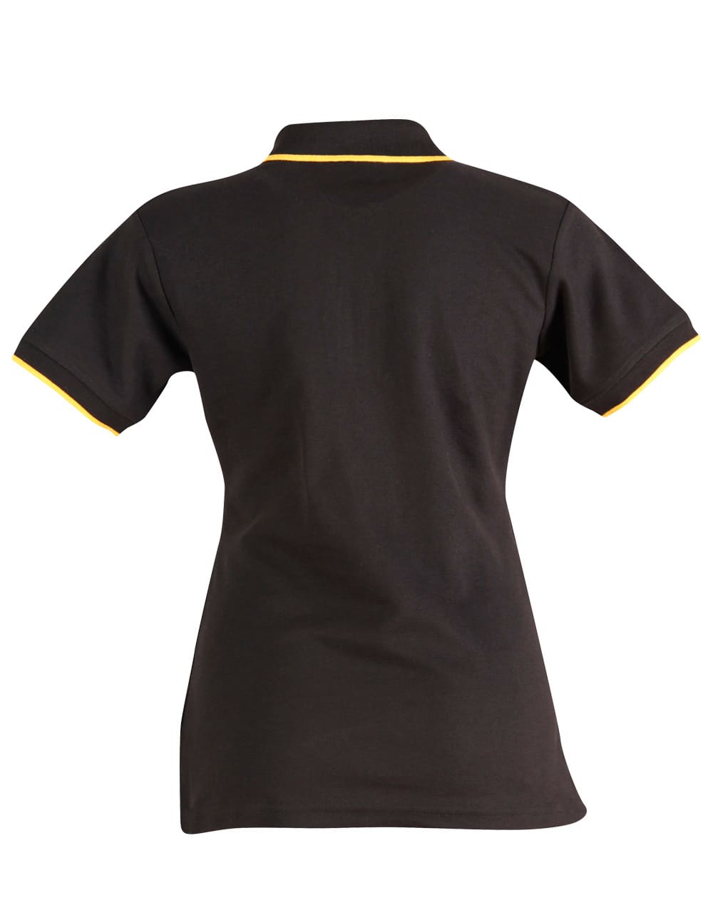 Ladies Poly/Cotton Contrast Pique S/S Polo [53-PS48A]