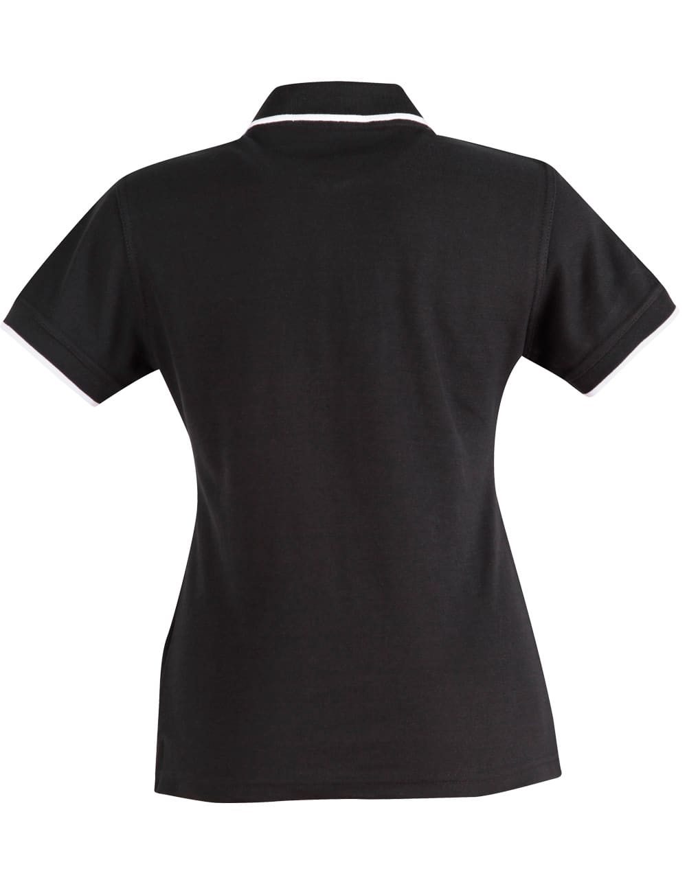 Ladies Poly/Cotton Contrast Pique S/S Polo [53-PS48A]