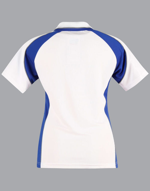 Ladies mini waffle CoolDry Polo [53-PS50]