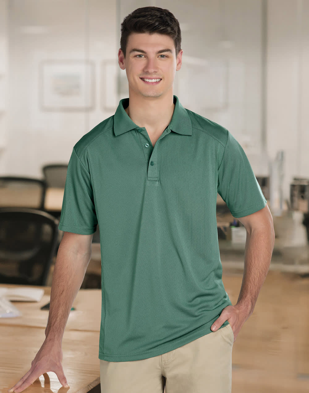 Lucky Bamboo Polo Mens [53-PS59]