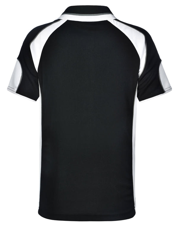 Kids Cooldry Contrast Polo With Sleeve Panel [53-PS61K]