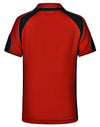 Kids Cooldry Contrast Polo With Sleeve Panel [53-PS61K]
