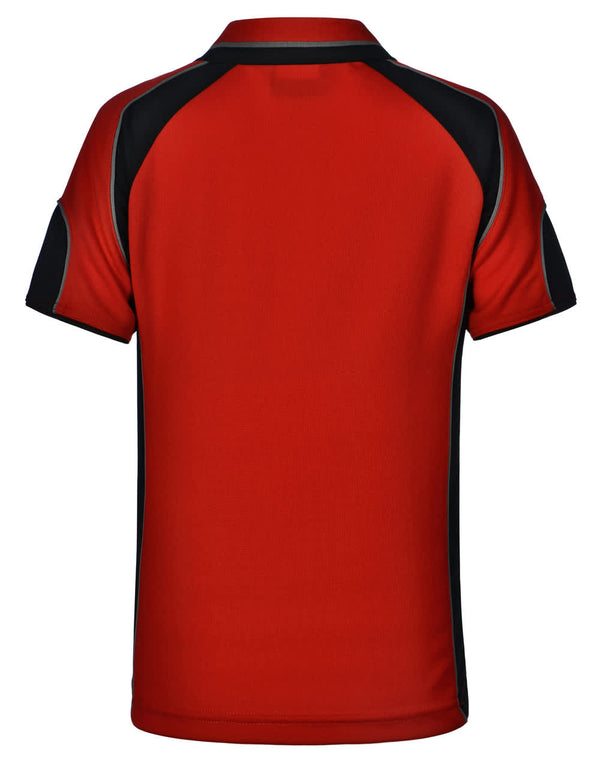 Kids Cooldry Contrast Polo With Sleeve Panel [53-PS61K]
