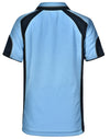 Kids Cooldry Contrast Polo With Sleeve Panel [53-PS61K]