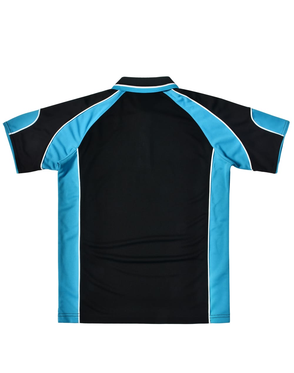 Mens Cooldry Contrast Polo With Sleeve Panel [53-PS61]