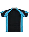 Mens Cooldry Contrast Polo With Sleeve Panel [53-PS61]