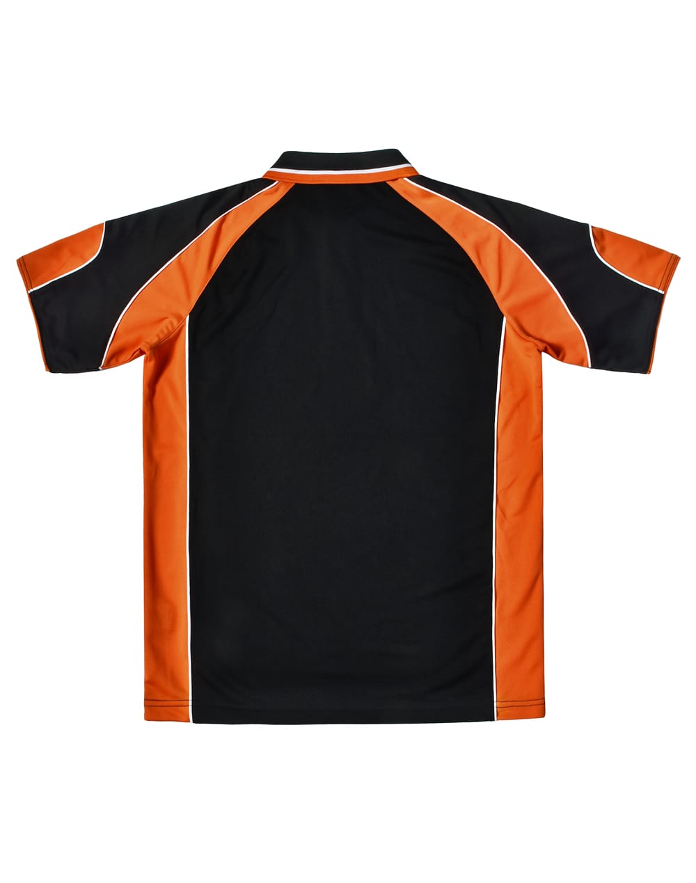 Mens Cooldry Contrast Polo With Sleeve Panel [53-PS61]