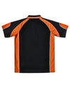 Mens Cooldry Contrast Polo With Sleeve Panel [53-PS61]