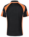 Mens Cooldry Contrast Polo With Sleeve Panel [53-PS61]