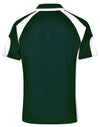 Mens Cooldry Contrast Polo With Sleeve Panel [53-PS61]