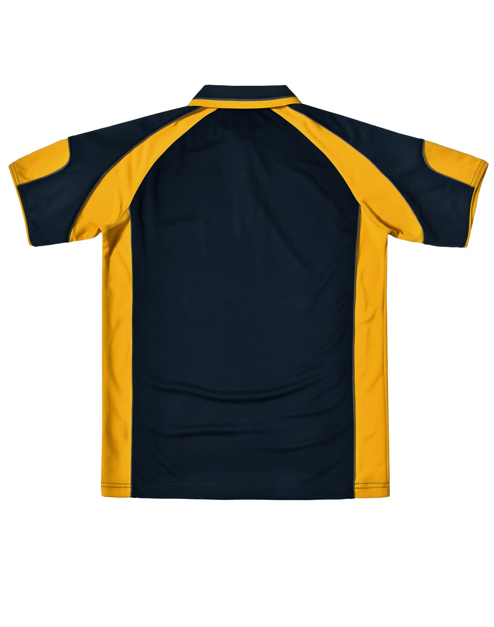 Mens Cooldry Contrast Polo With Sleeve Panel [53-PS61]