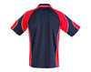 Mens Cooldry Contrast Polo With Sleeve Panel [53-PS61]