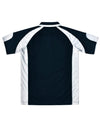 Mens Cooldry Contrast Polo With Sleeve Panel [53-PS61]