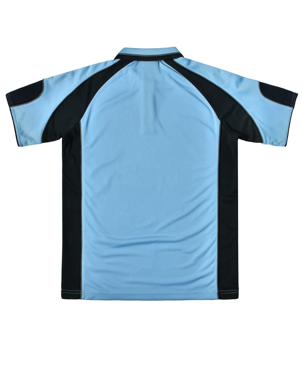 Mens Cooldry Contrast Polo With Sleeve Panel [53-PS61]