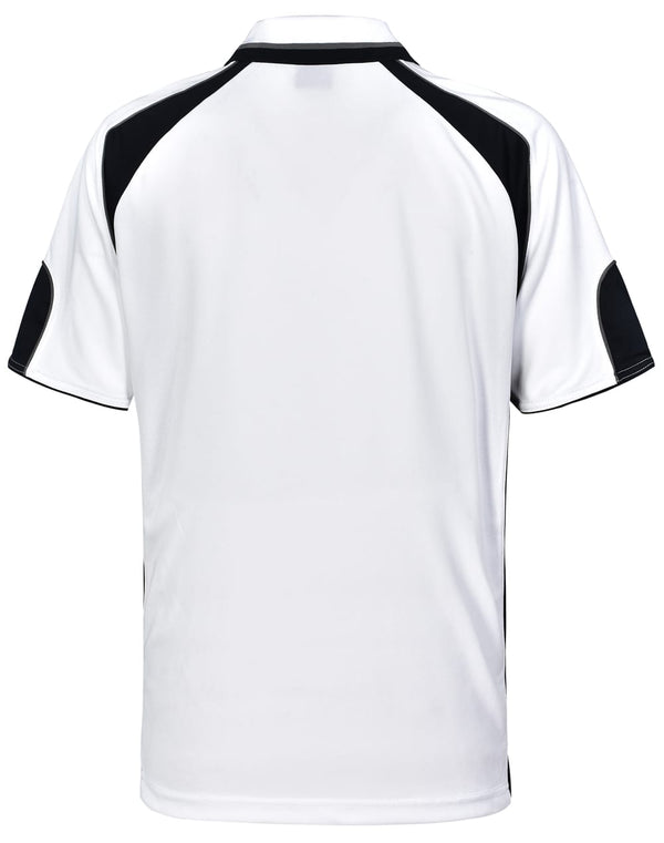 Kids Cooldry Contrast Polo With Sleeve Panel [53-PS61K]
