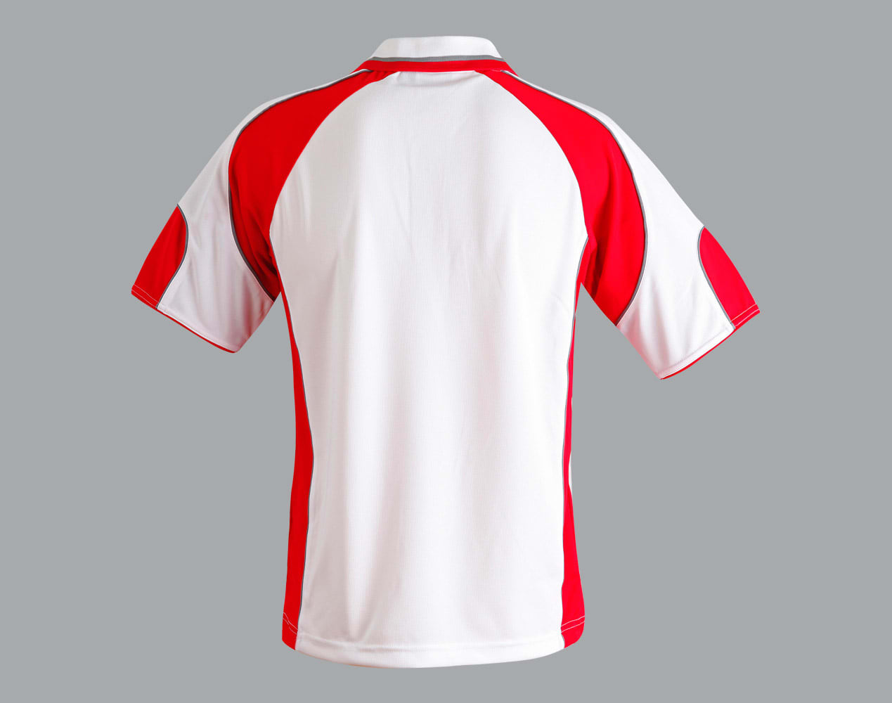 Mens Cooldry Contrast Polo With Sleeve Panel [53-PS61]