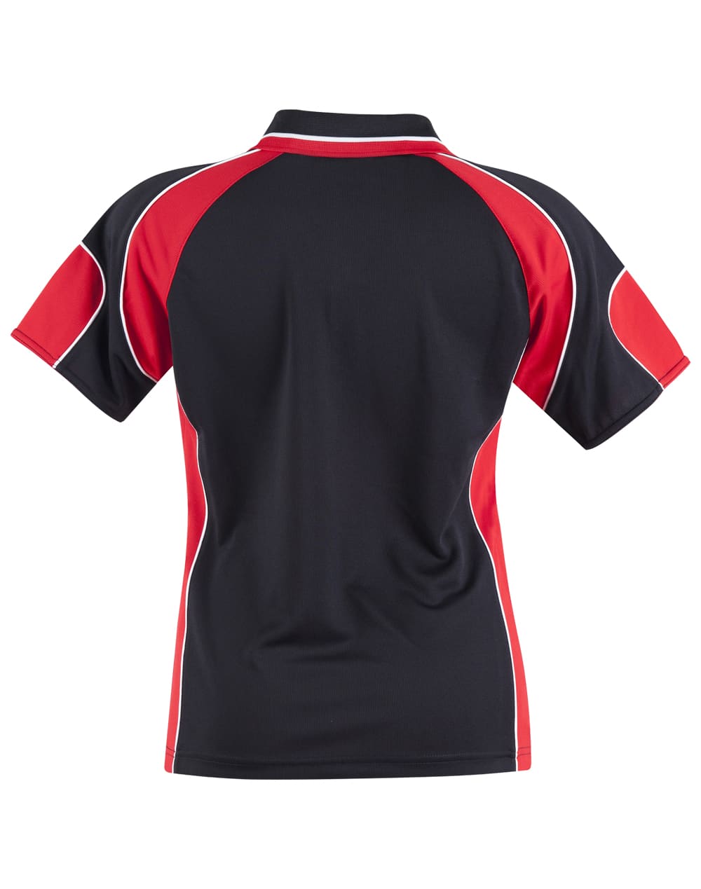 Ladies Cooldry Contrast Polo With Sleeve Panel [53-PS62]