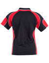 Ladies Cooldry Contrast Polo With Sleeve Panel [53-PS62]