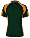Ladies Cooldry Contrast Polo With Sleeve Panel [53-PS62]