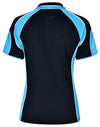 Ladies Cooldry Contrast Polo With Sleeve Panel [53-PS62]