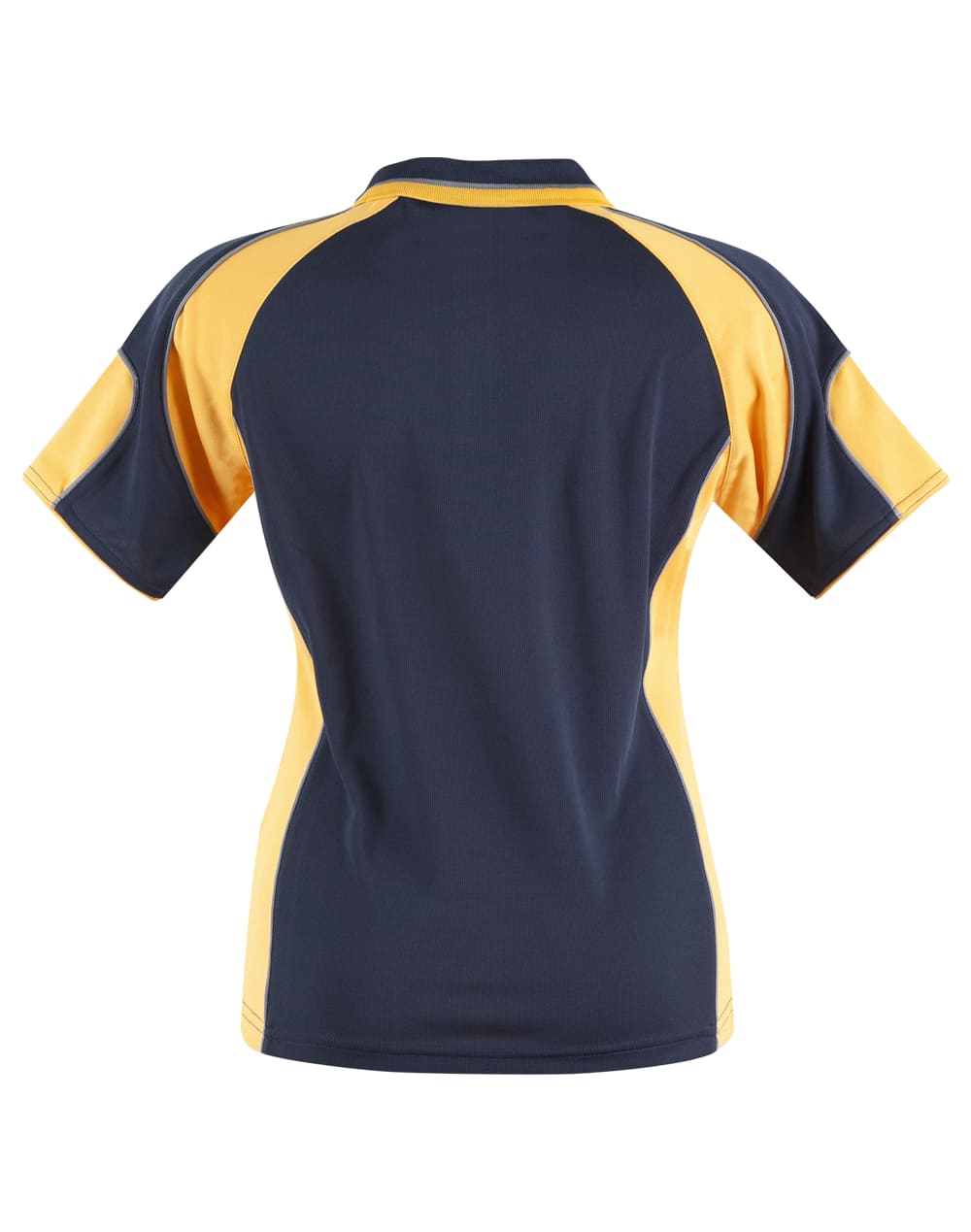 Ladies Cooldry Contrast Polo With Sleeve Panel [53-PS62]