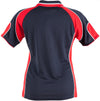 Ladies Cooldry Contrast Polo With Sleeve Panel [53-PS62]