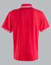 Mens TrueDry Contrast S/S Polo [53-PS65]