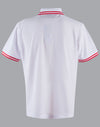 Mens TrueDry Contrast S/S Polo [53-PS65]