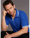 Mens TrueDry Contrast S/S Polo [53-PS65]