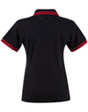 Ladies TrueDry Contrast S/S Polo [53-PS66]