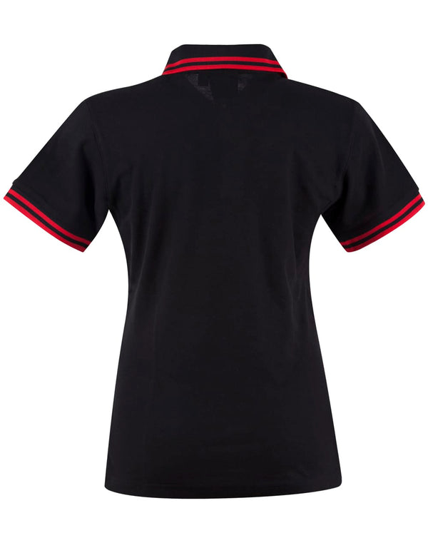 Ladies TrueDry Contrast S/S Polo [53-PS66]