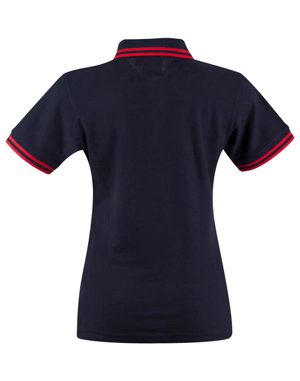 Ladies TrueDry Contrast S/S Polo [53-PS66]