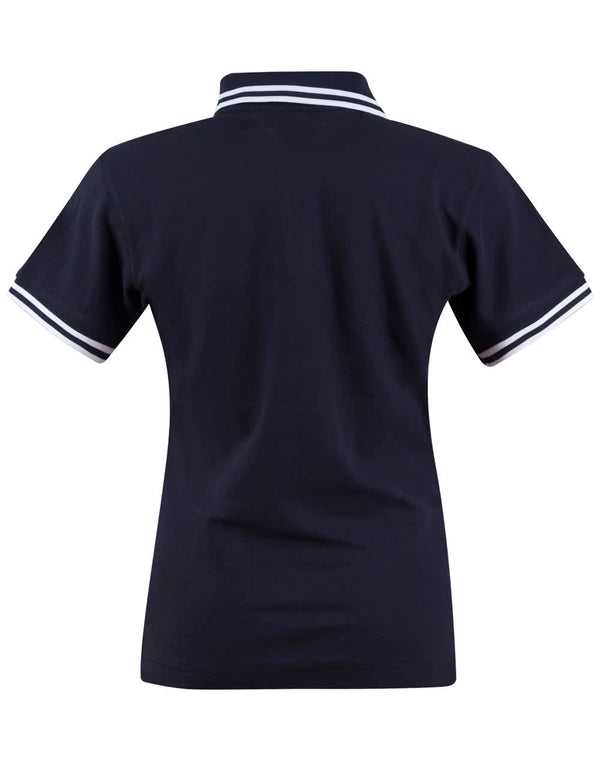 Ladies TrueDry Contrast S/S Polo [53-PS66]