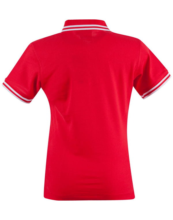 Ladies TrueDry Contrast S/S Polo [53-PS66]