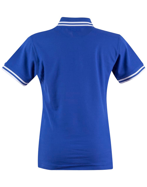 Ladies TrueDry Contrast S/S Polo [53-PS66]